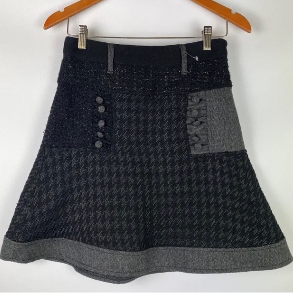 Desigual black and gray skirt